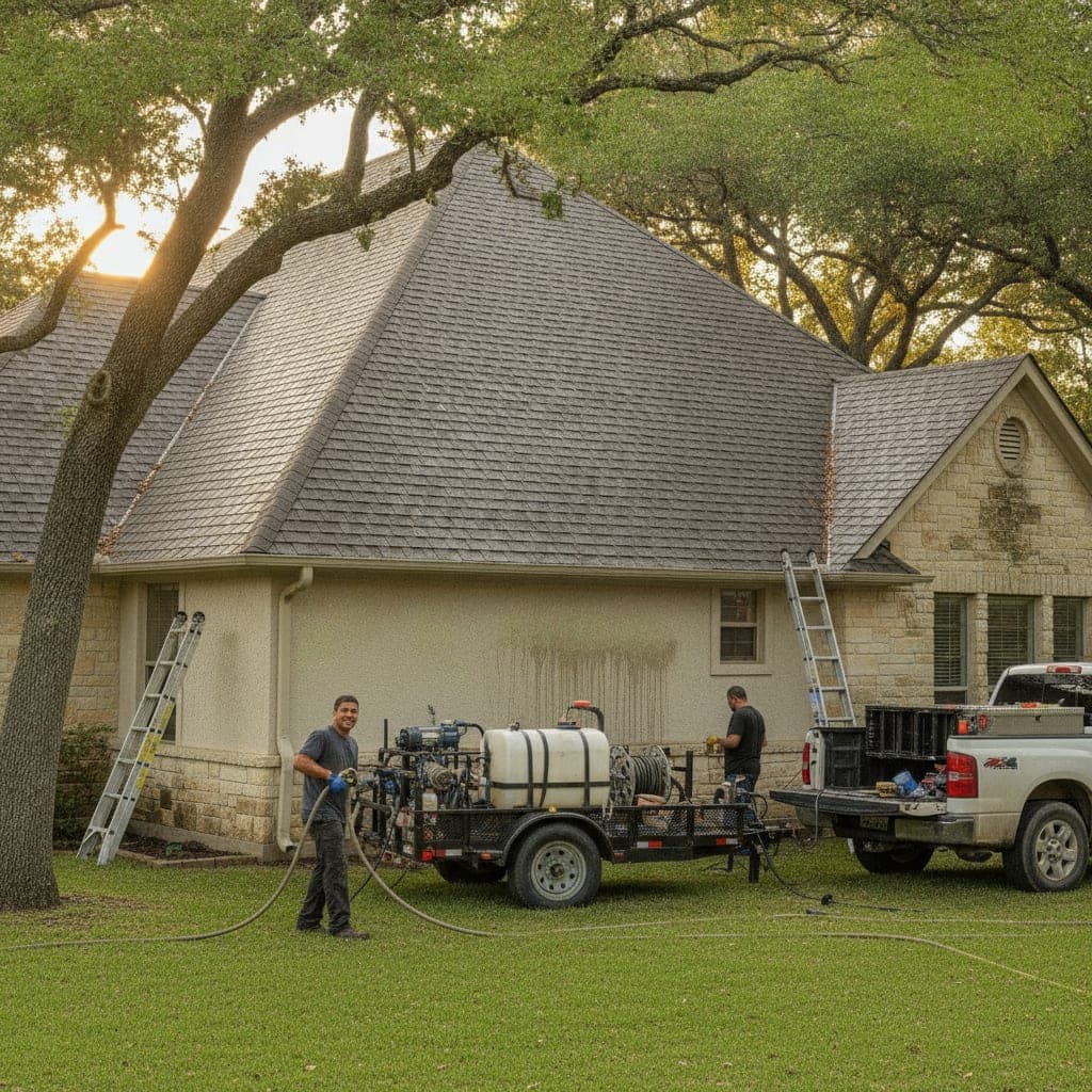 Roof Soft Wash